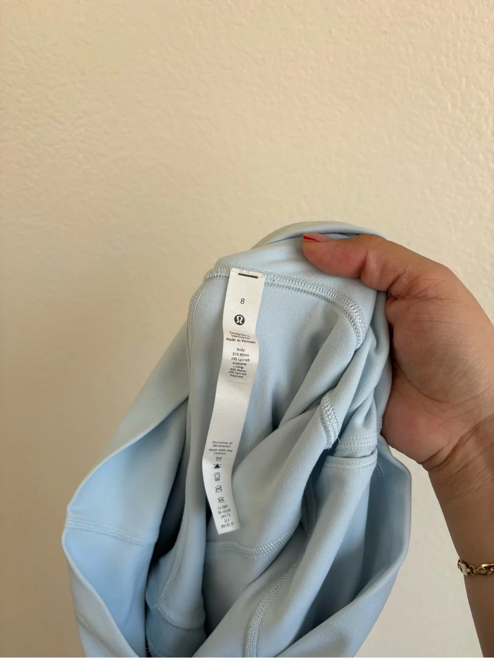 lululemon athletica Pale Blue Active Leggings - Picture 5 of 5
